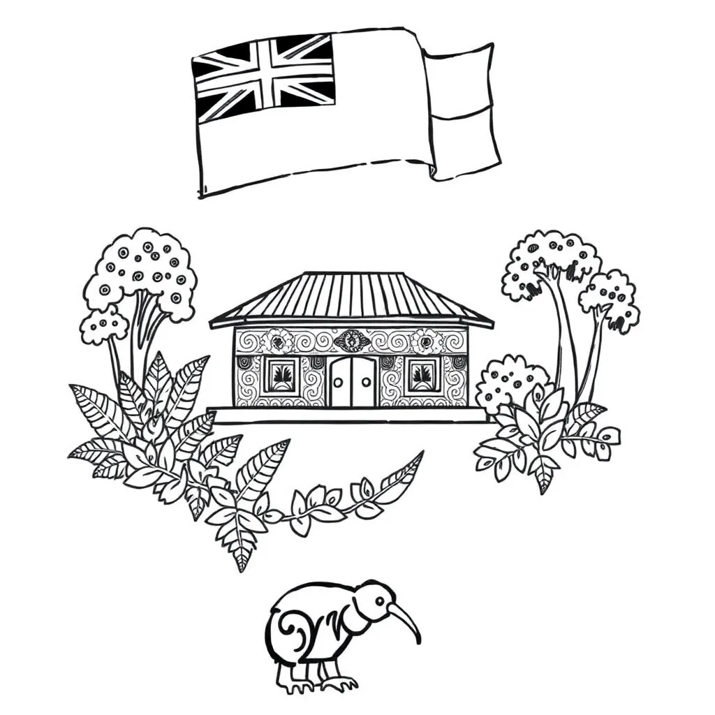 Māori vocabulary illustration