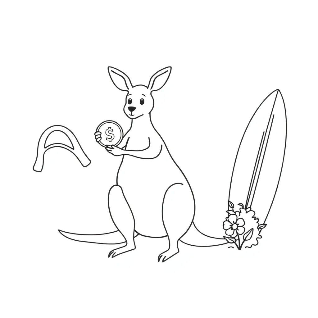 Financial graphs and calculator illustration