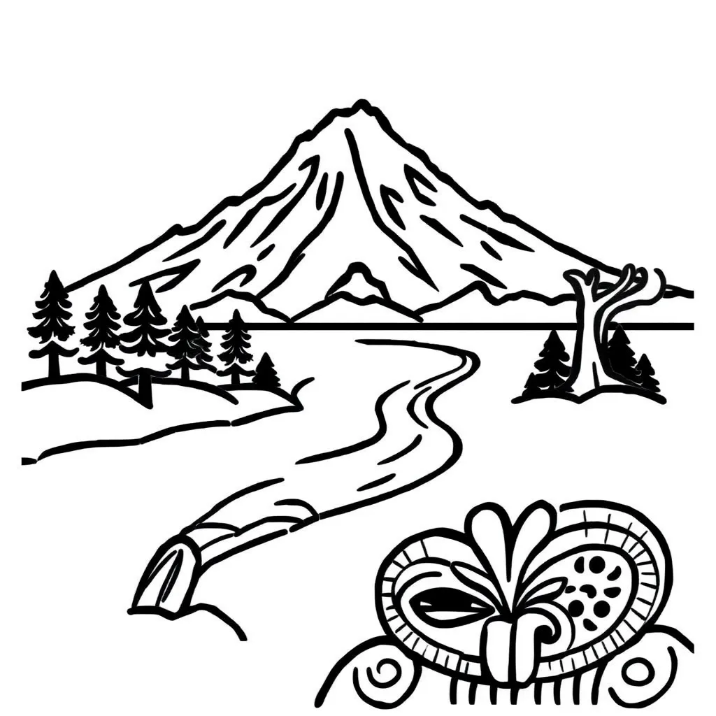 New Zealand Land March illustration