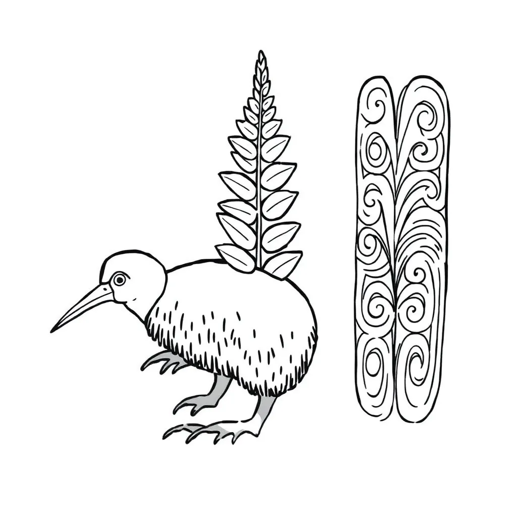 Scale drawing illustration
