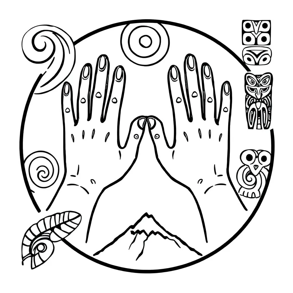 Friends working together illustration