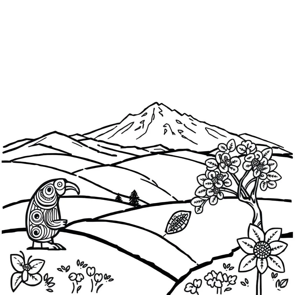 Poetry and rhyming words illustration