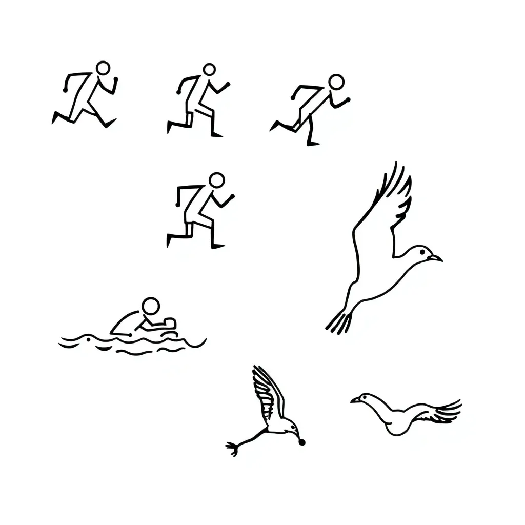 Powerful verbs illustration