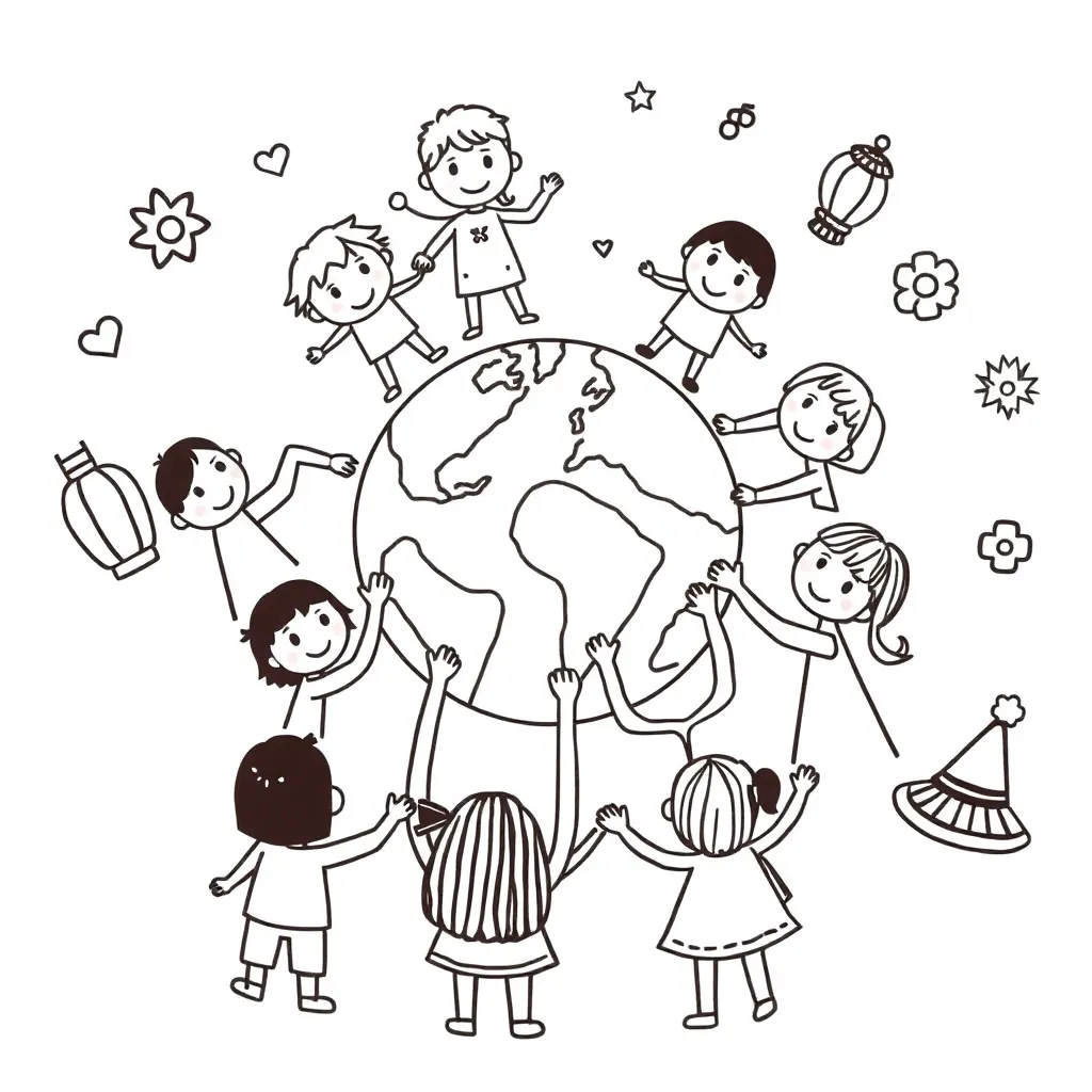 Children in classroom with teacher