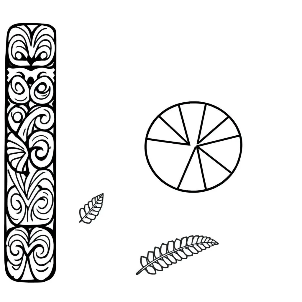 Children solving fraction problems with pizza and cake illustrations