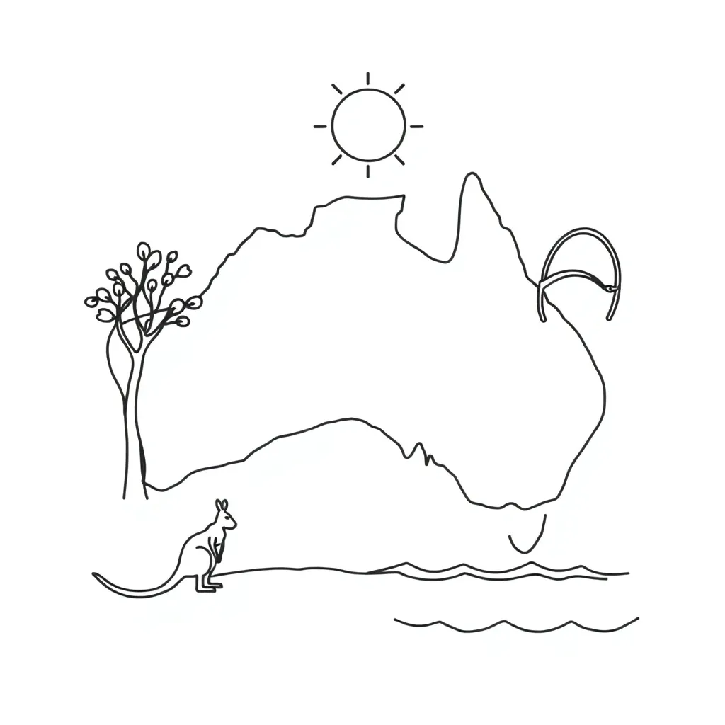Identity and sustainability concepts illustration