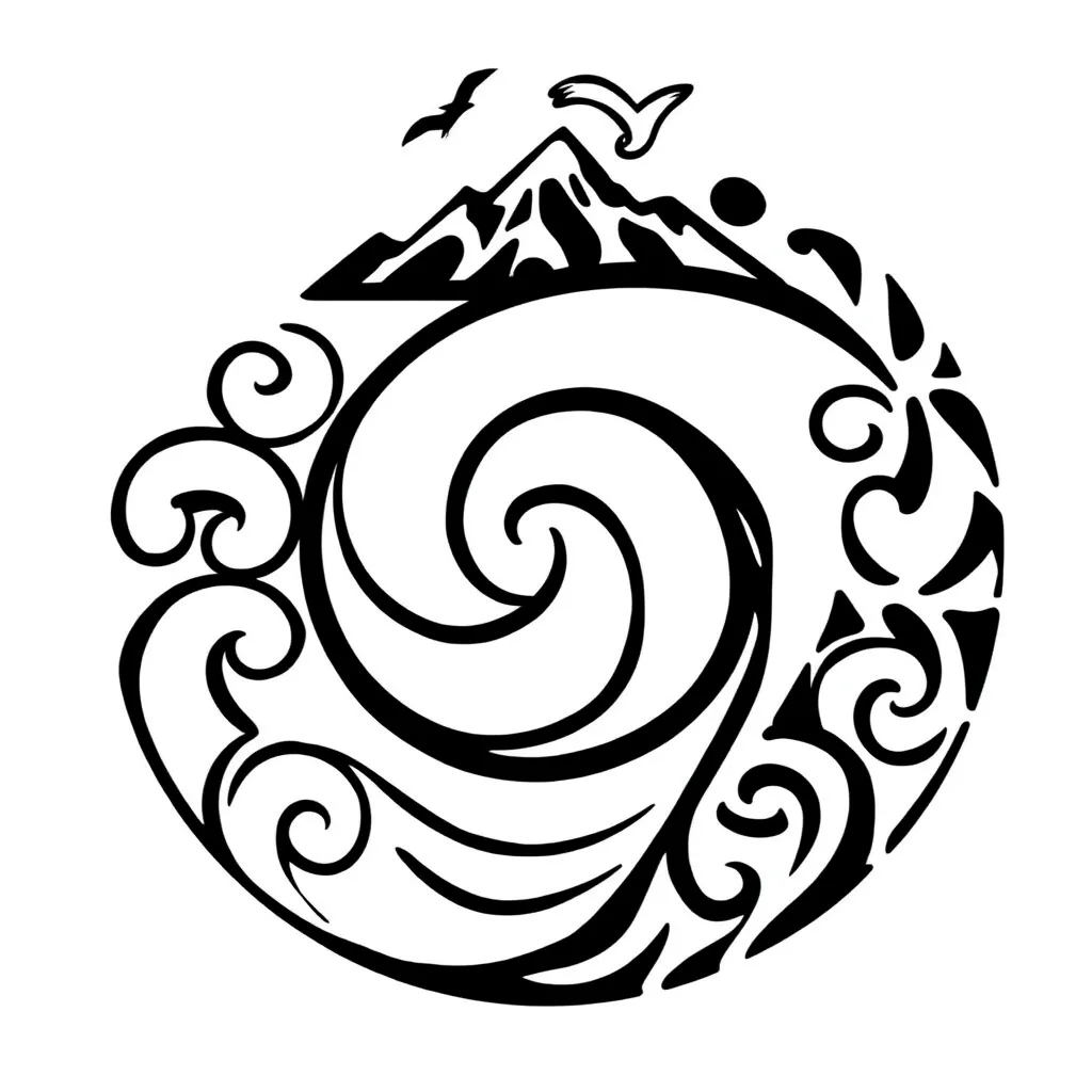 Marae with spiritual connections