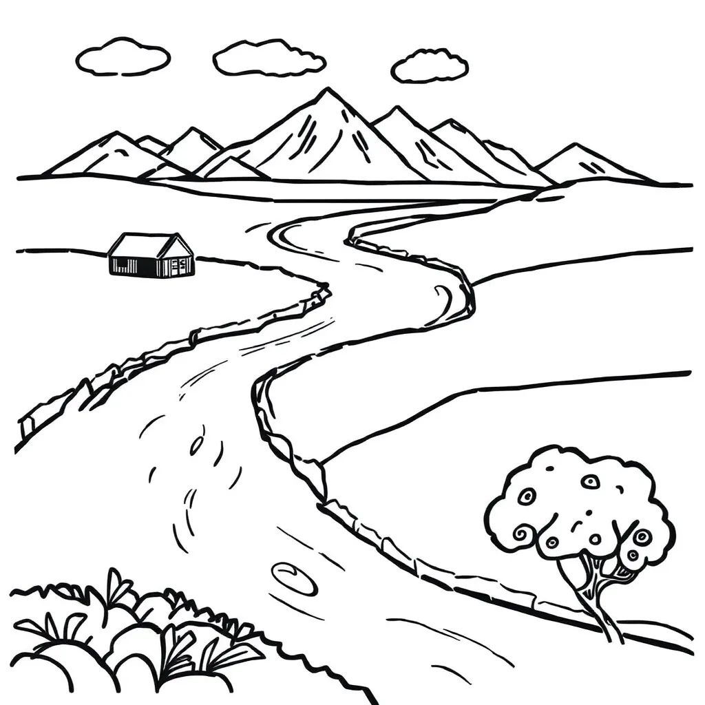 Story structure illustration