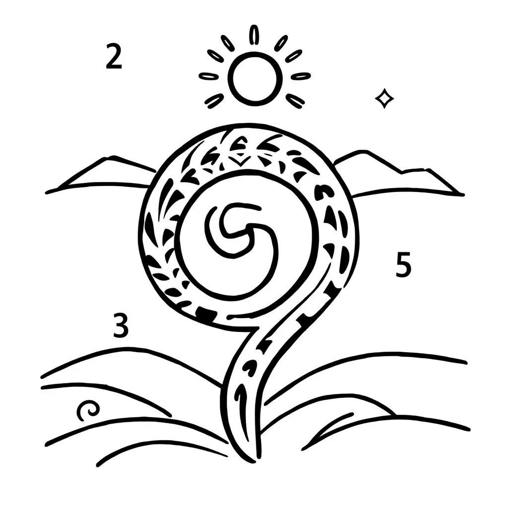 Numbers and counting illustration