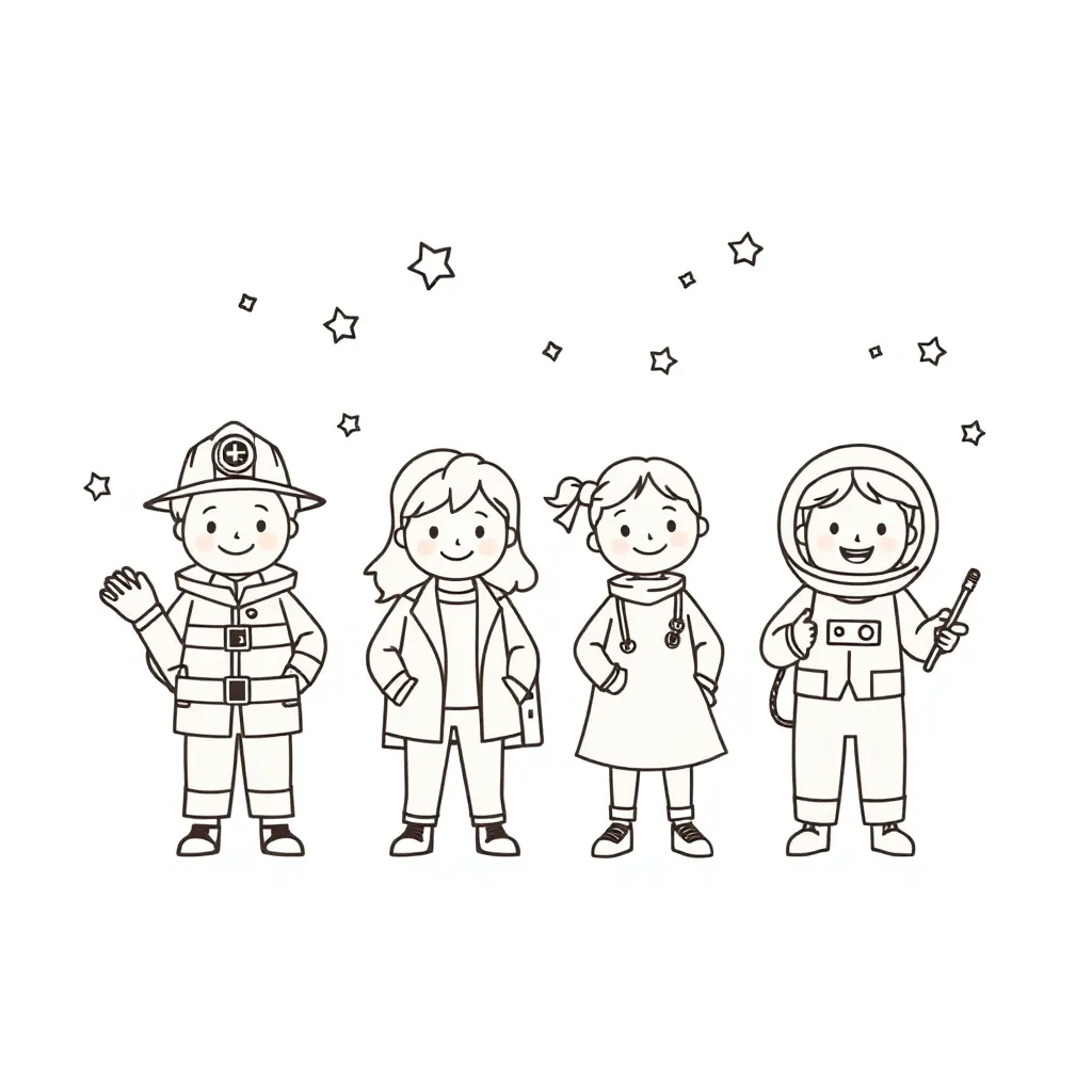 Characters from different stories