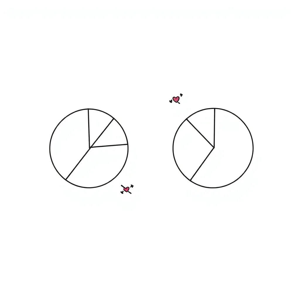 Number line division illustration