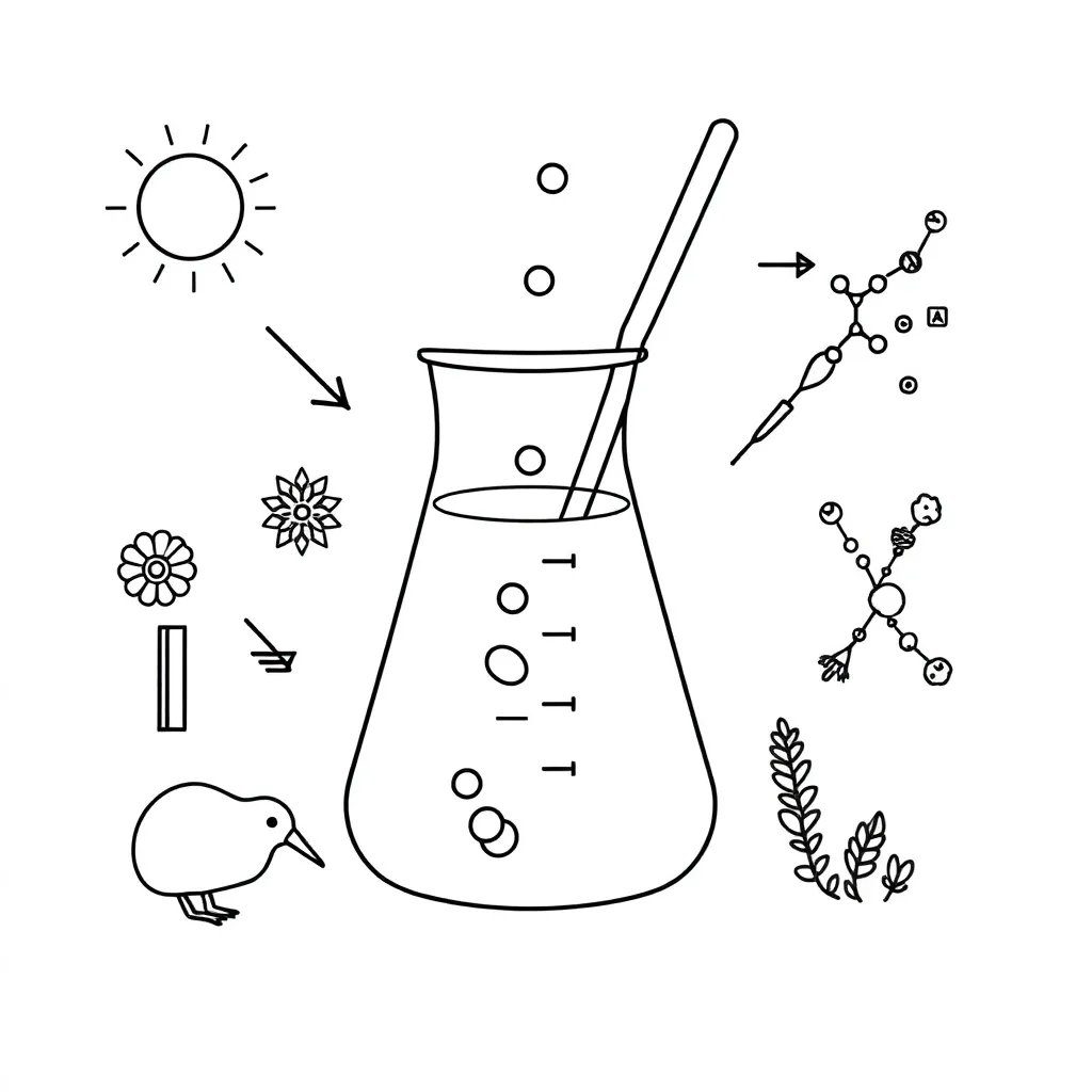 Salt dissolving in water experiment
