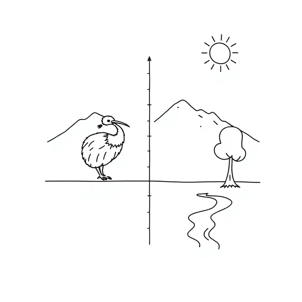 Linear graph illustration
