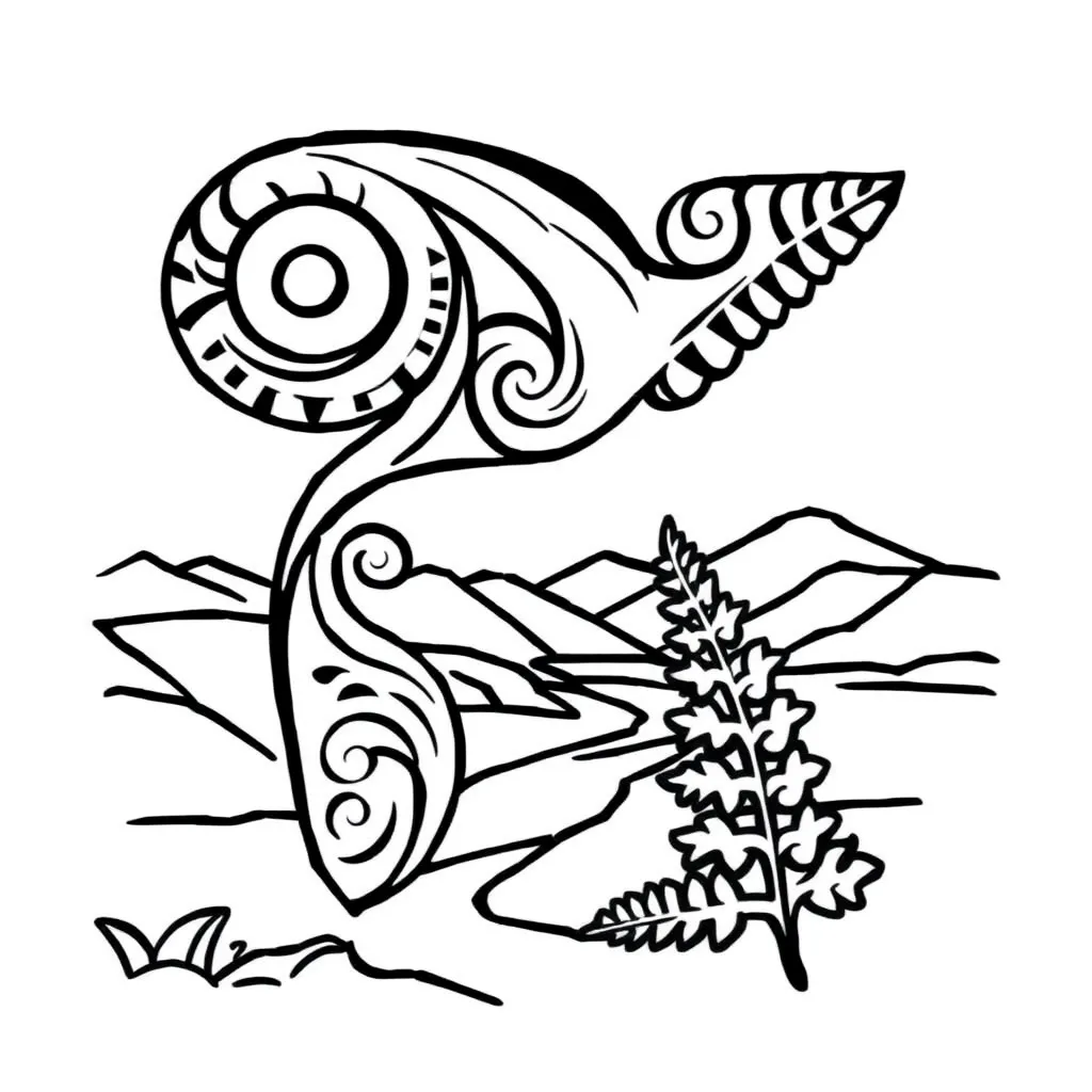 Māori figurative language illustration