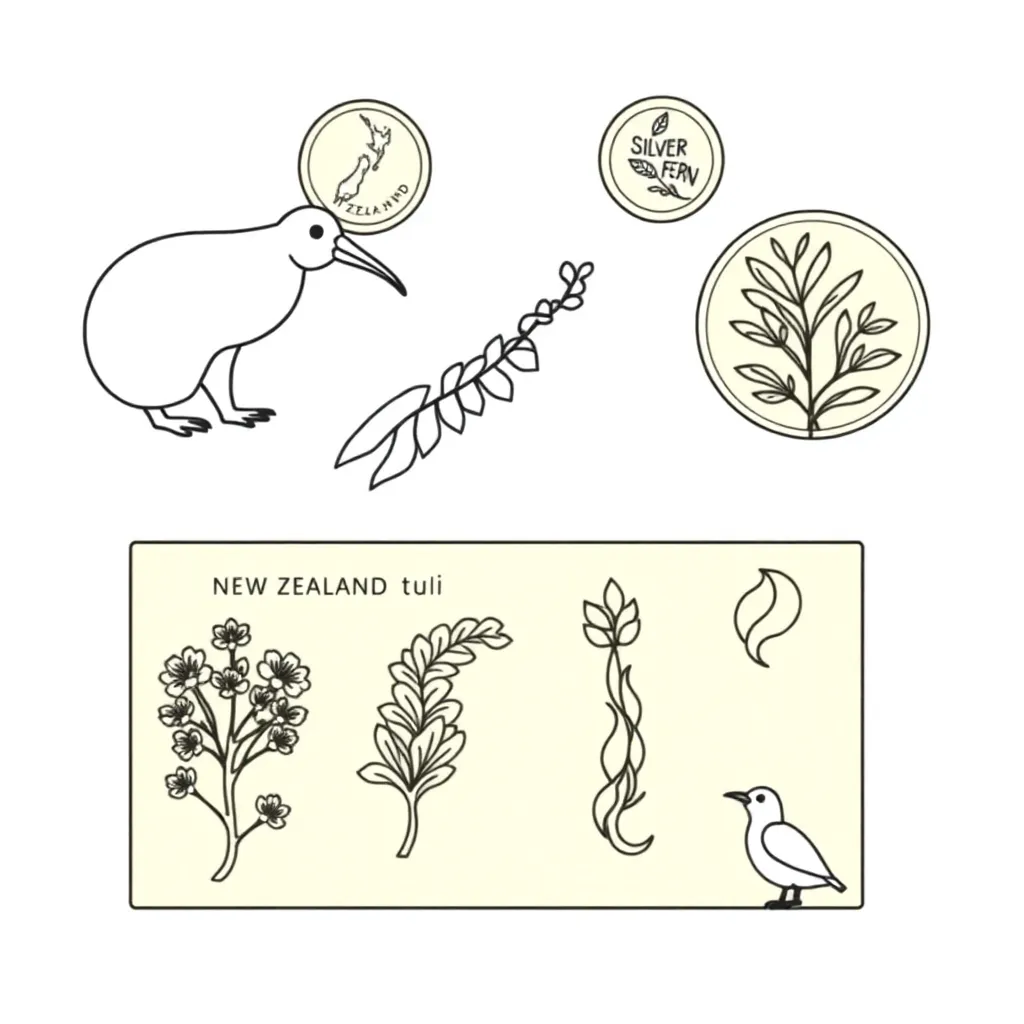 New Zealand coins and notes