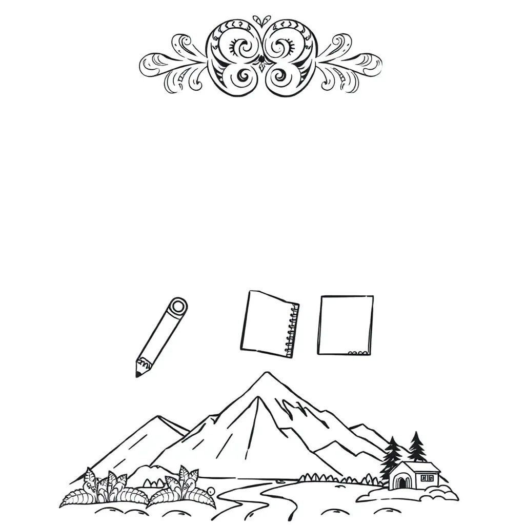 Student writing with pencil