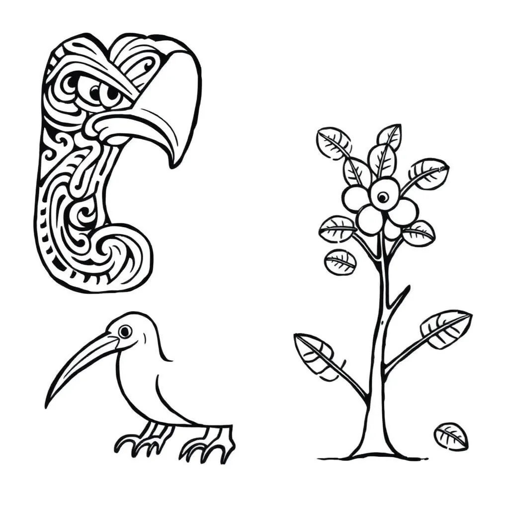 Film camera and visual elements illustration