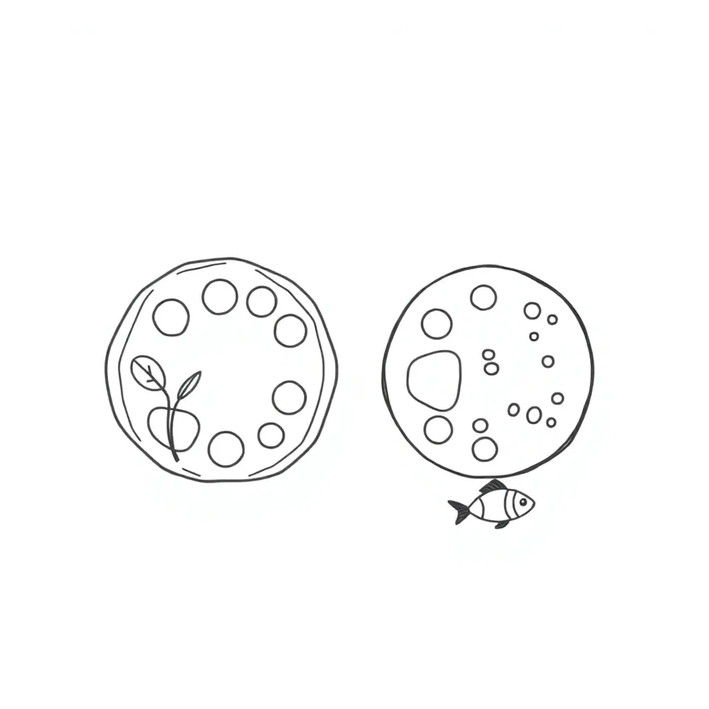 Cell structure diagram