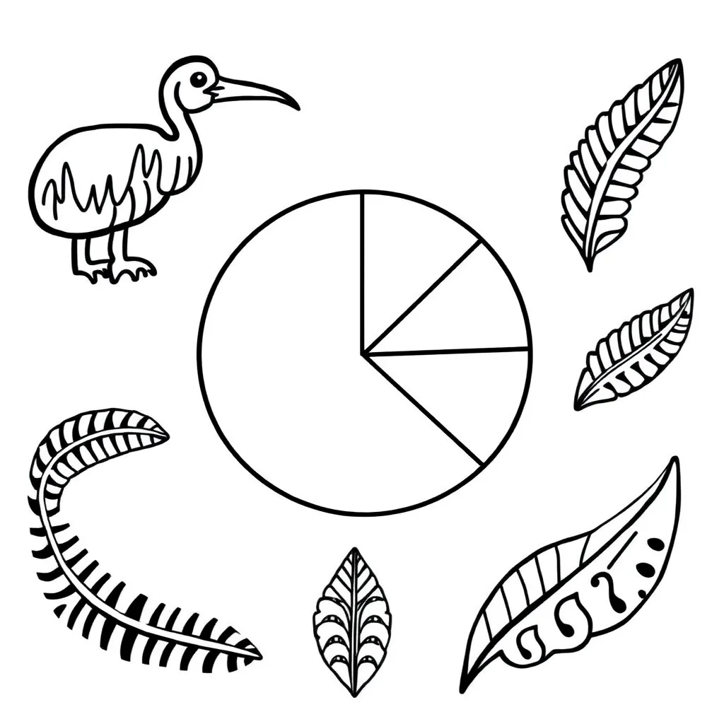 Percentage symbols and 100-square grid