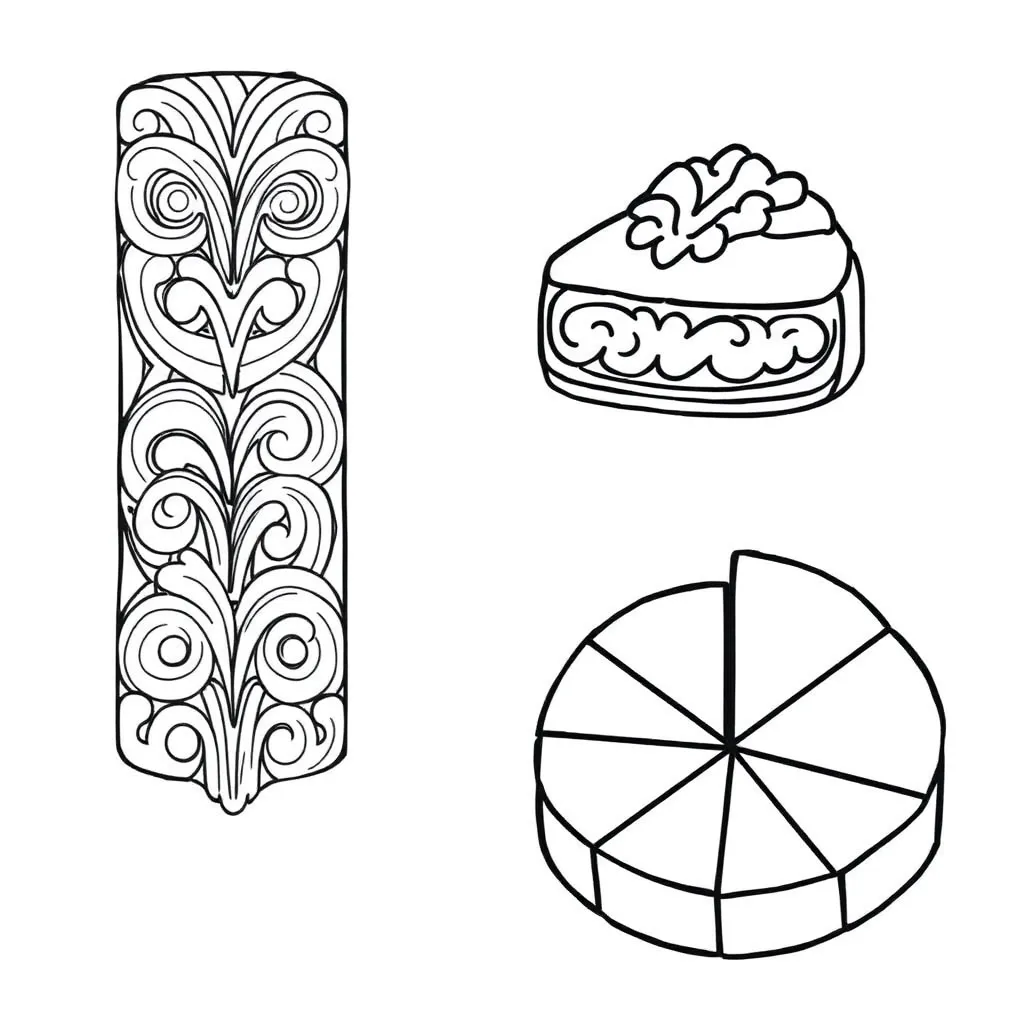 Fraction subtraction illustration