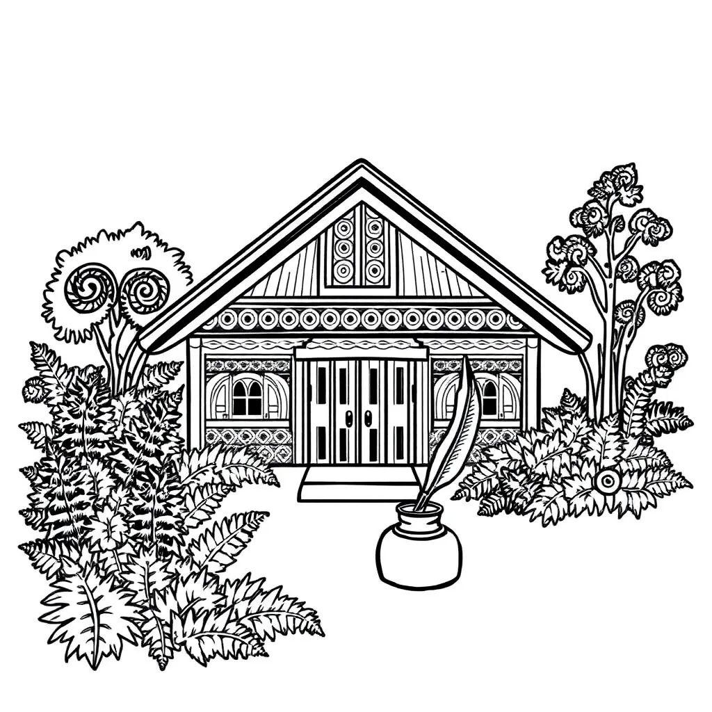 Formal letter writing illustration