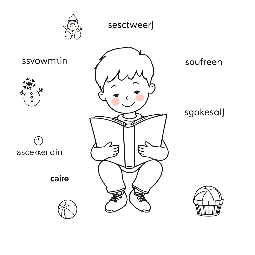 Compound words illustration