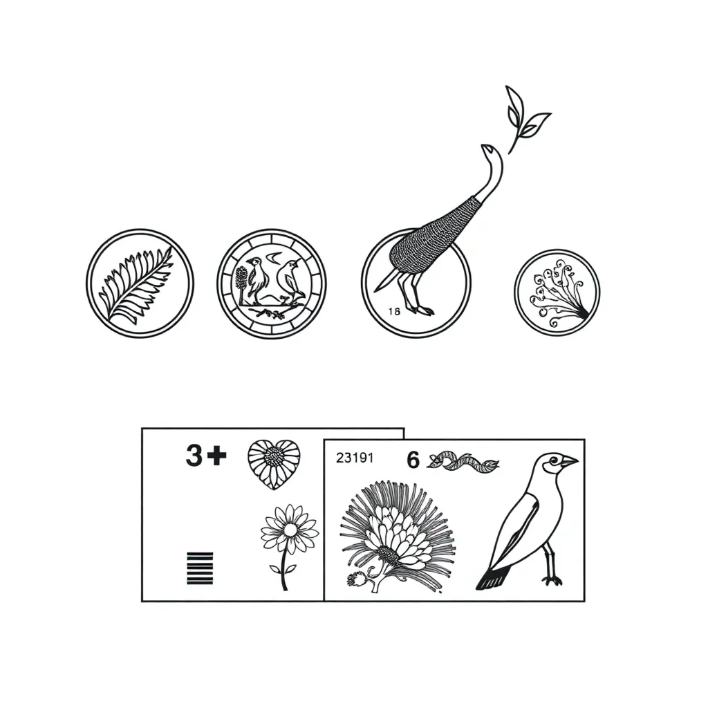New Zealand coins and notes