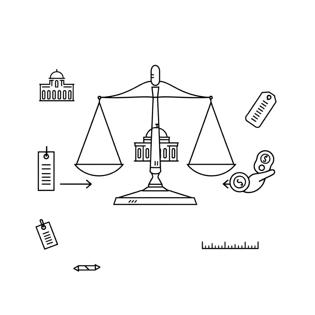 Economics concepts illustration