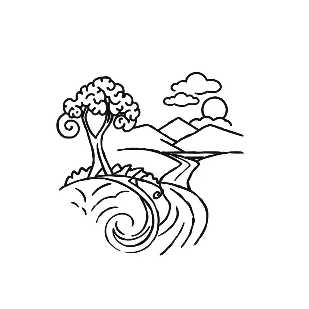 Cause and effect writing illustration