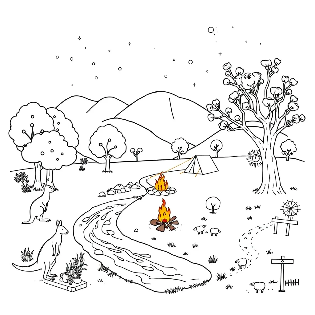 Story writing illustration