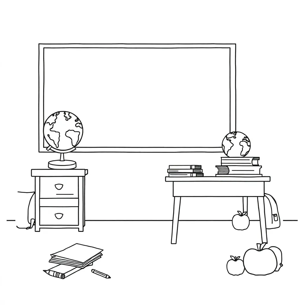 Worksheet illustration
