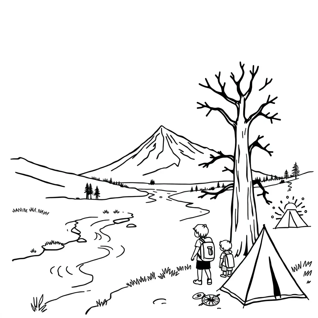 Two students writing a story together