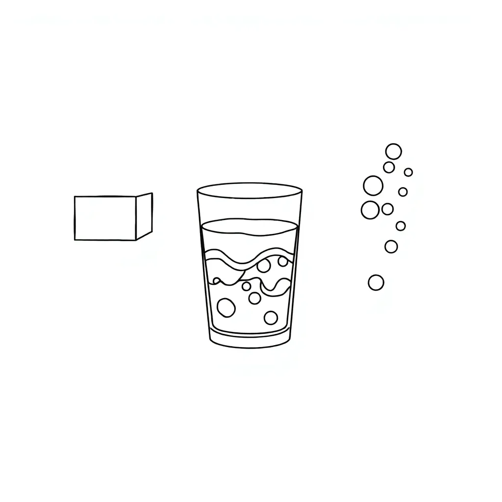 Atoms and molecules in different states of matter