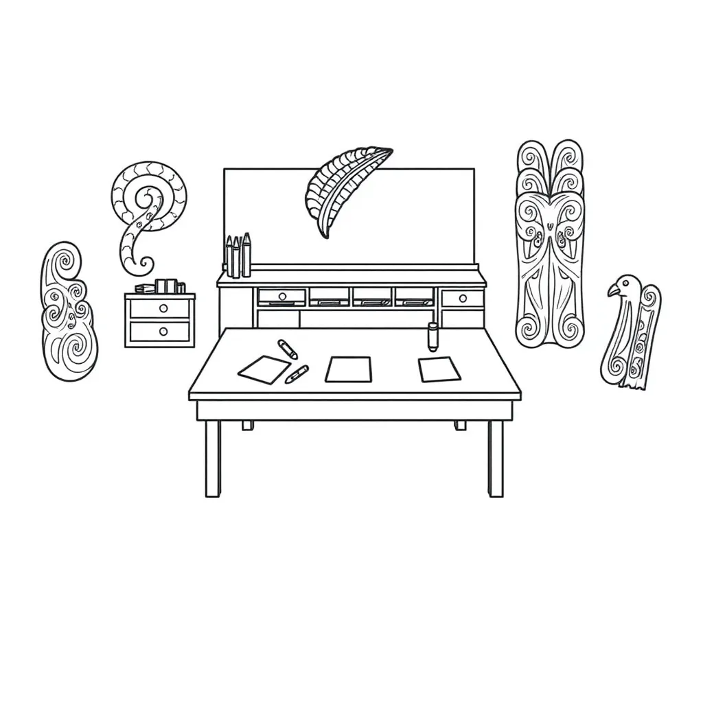 Writing progression illustration