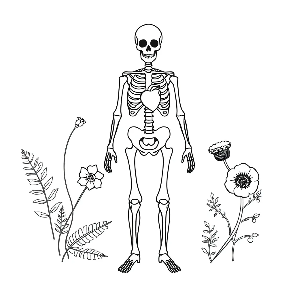Human body diagram
