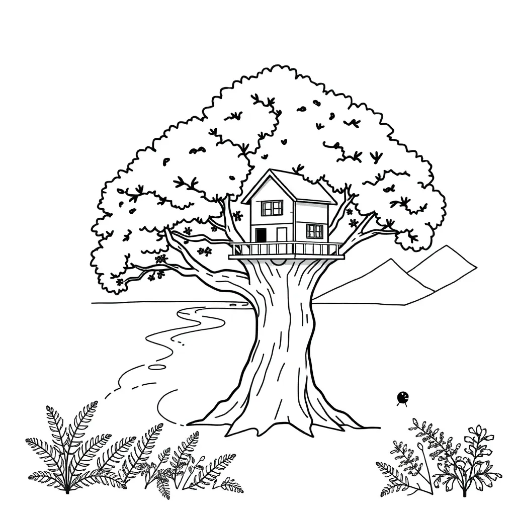 Story map illustration