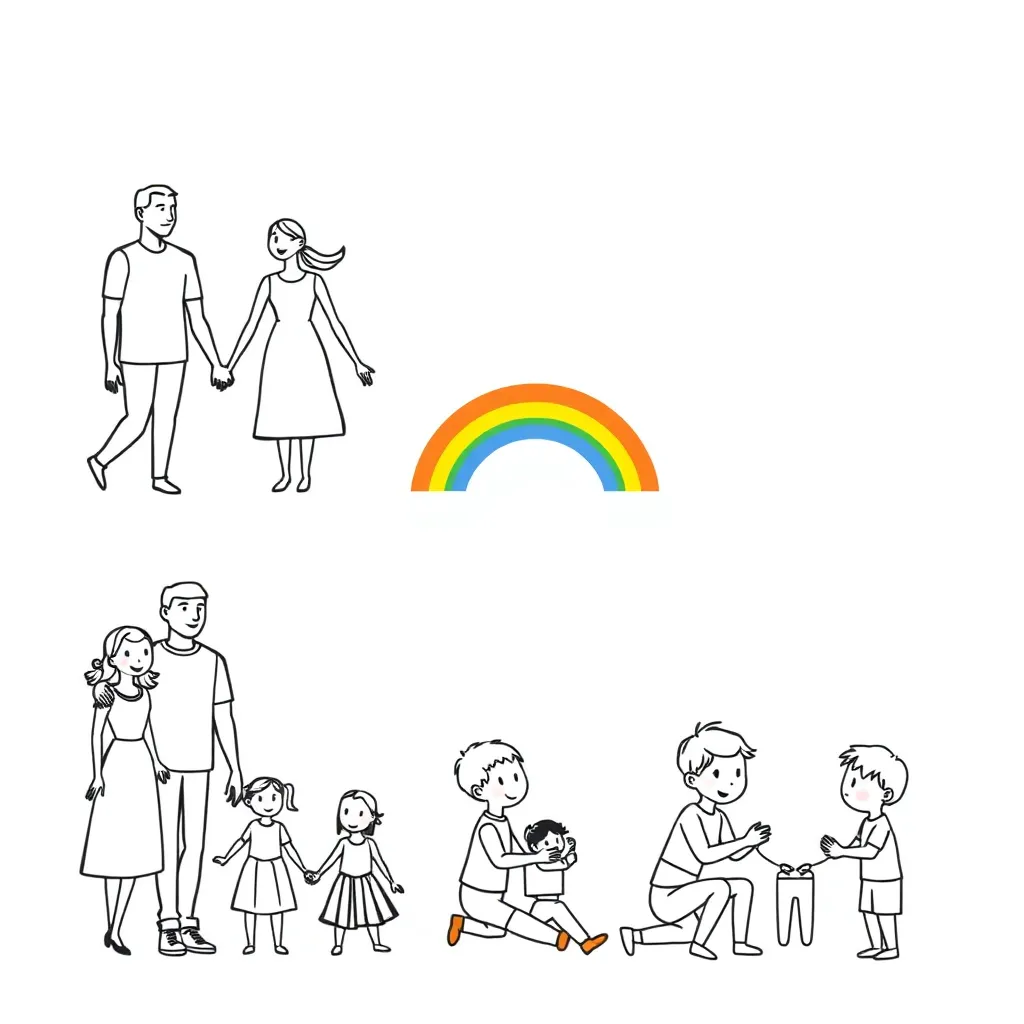 Family tree illustration