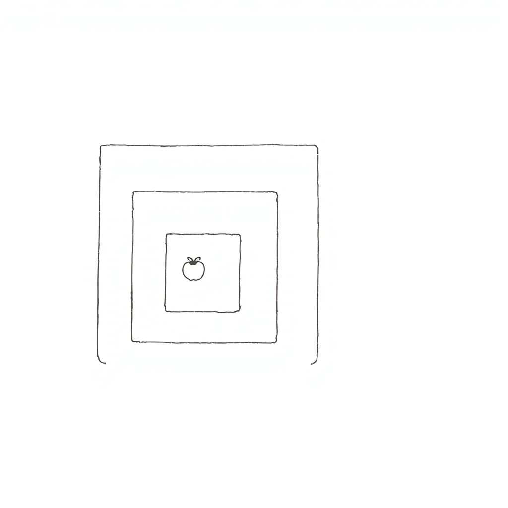 Powers of ten illustration