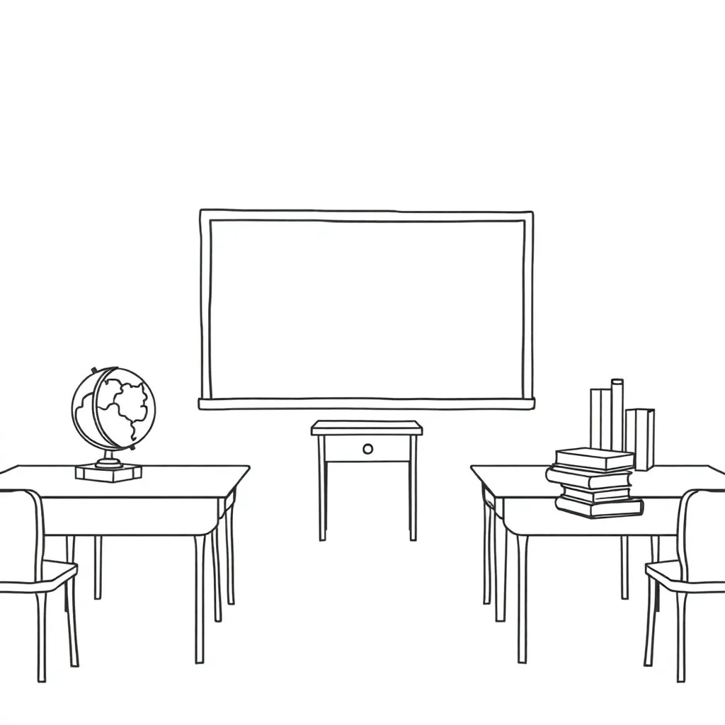 Books and reading illustration