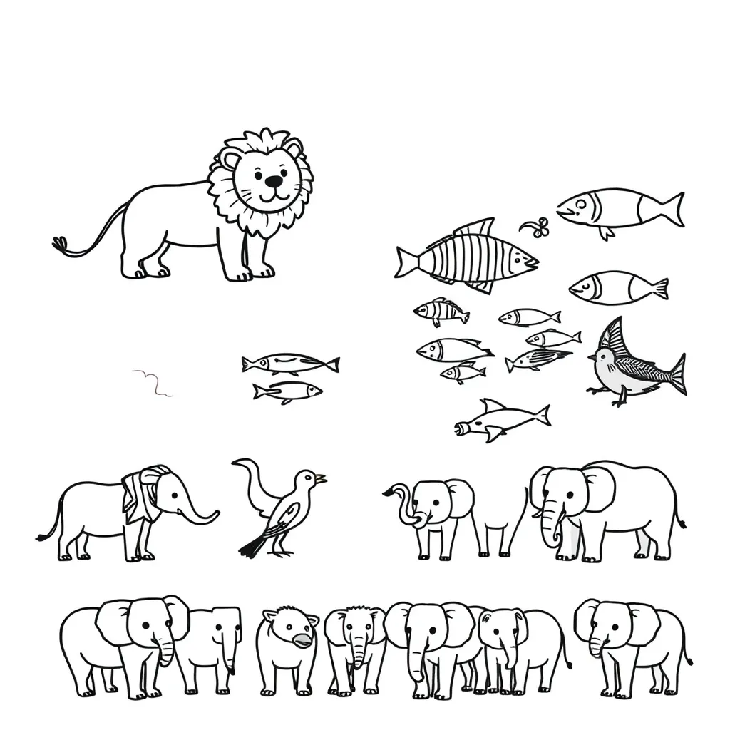 Worksheet illustration
