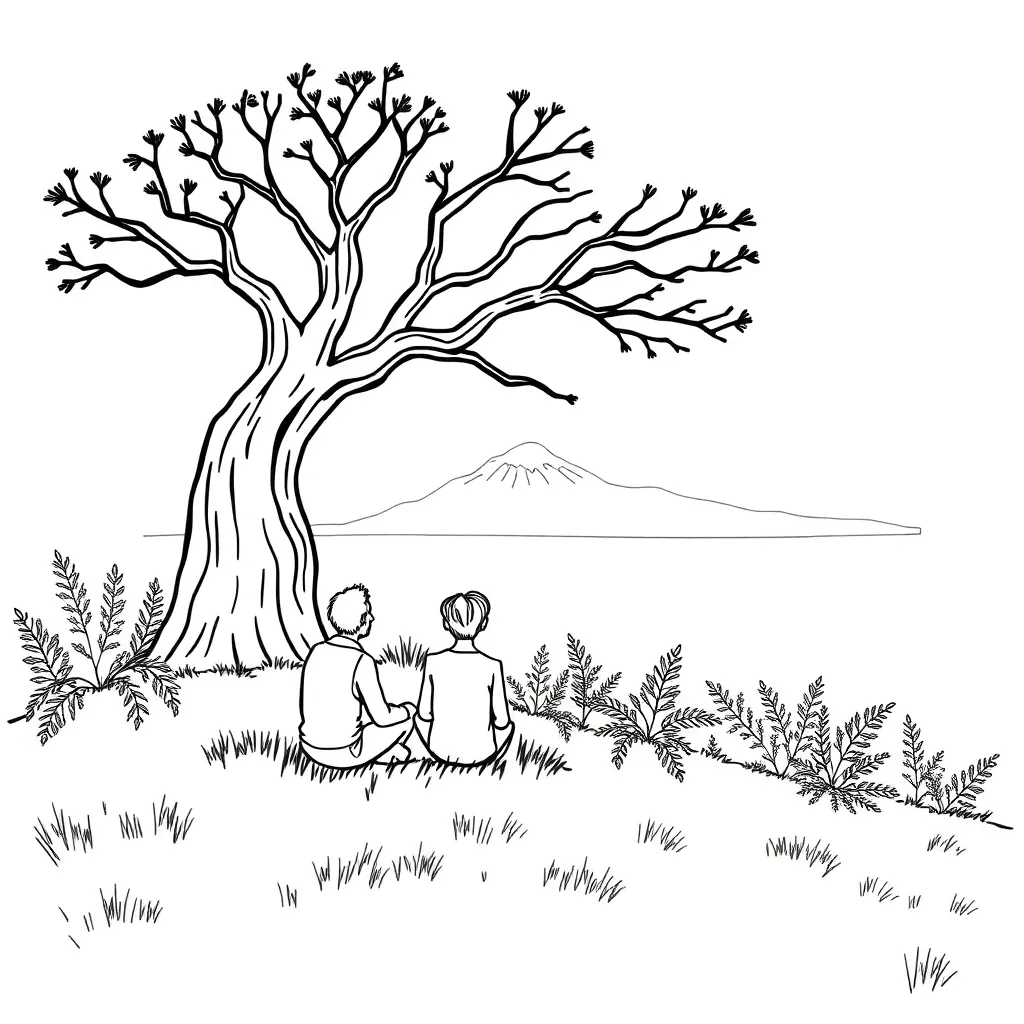 Treaty of Waitangi illustration