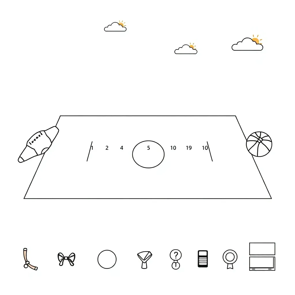 Children playing sports