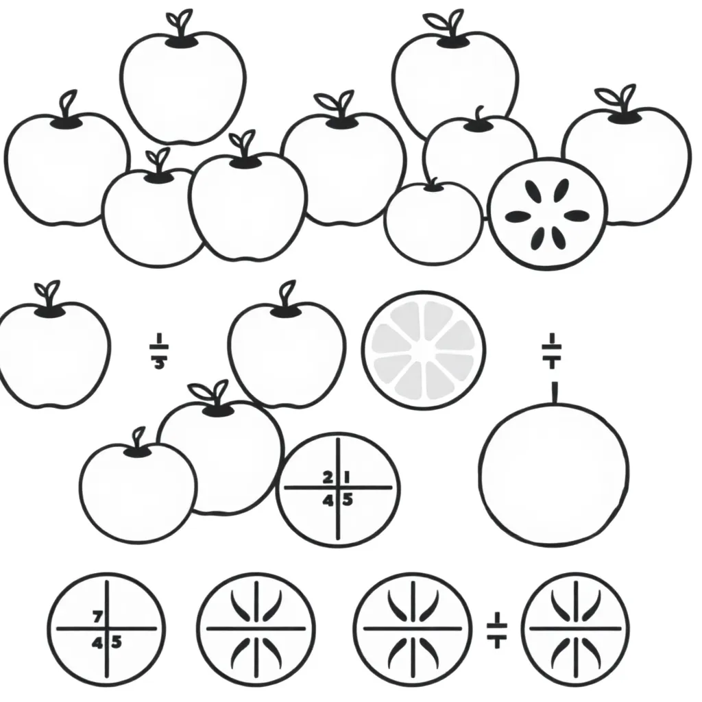 Fraction multiplication illustration