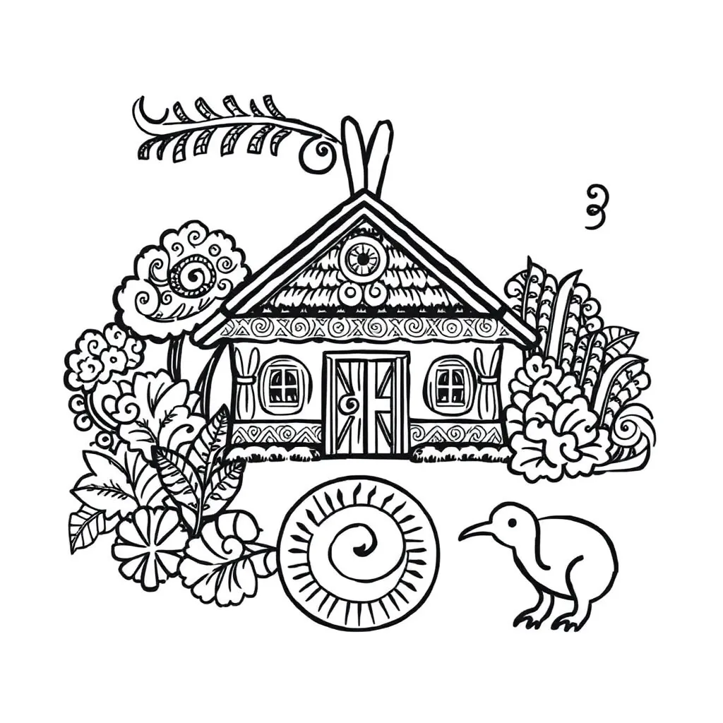 Māori interview illustration
