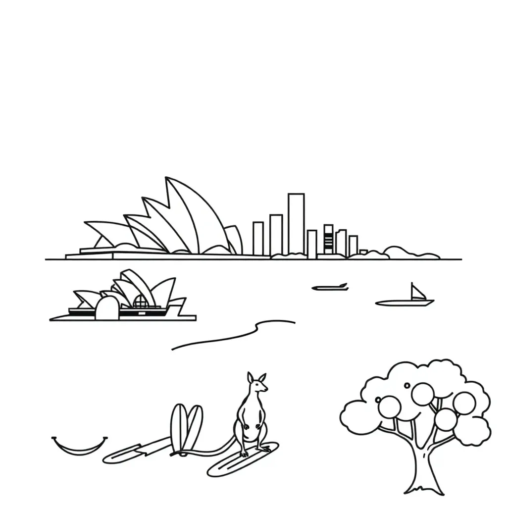 Map making tools and compass illustration