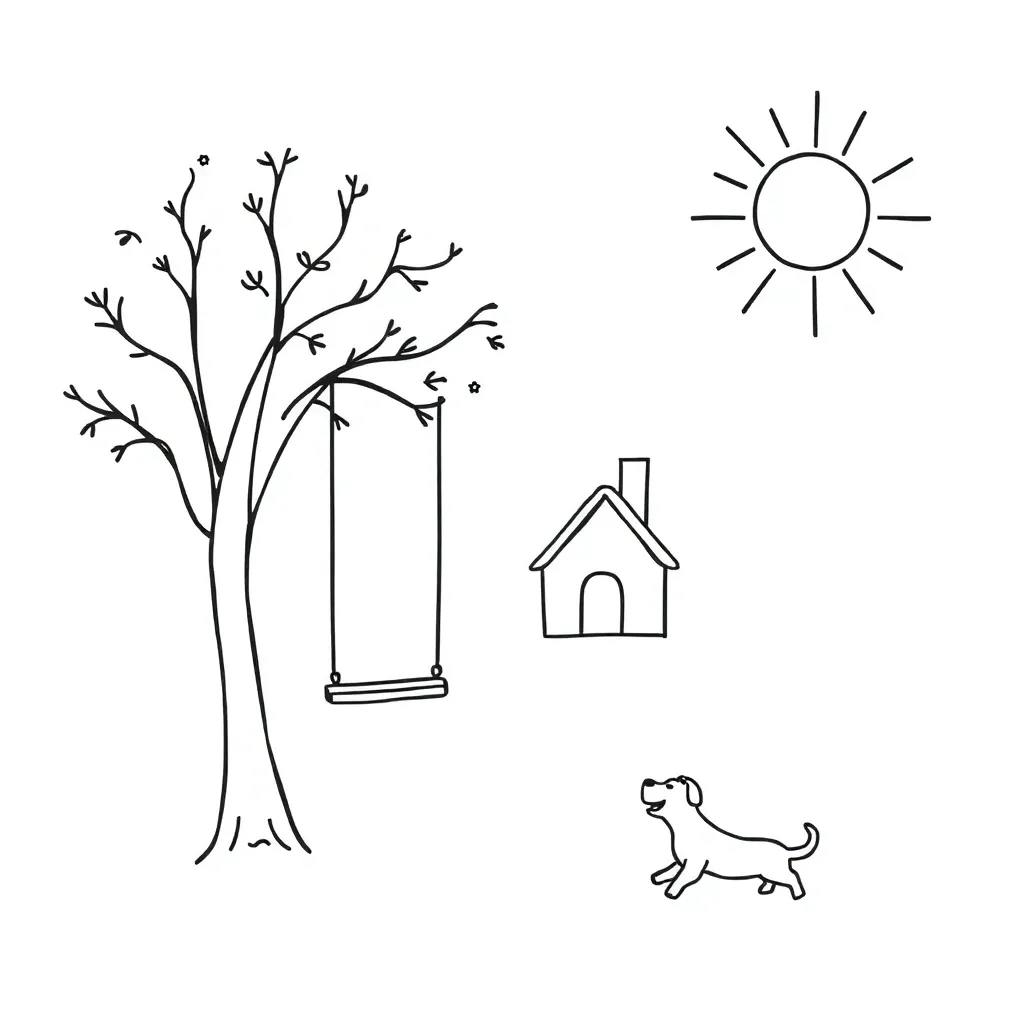 Story elements interaction illustration