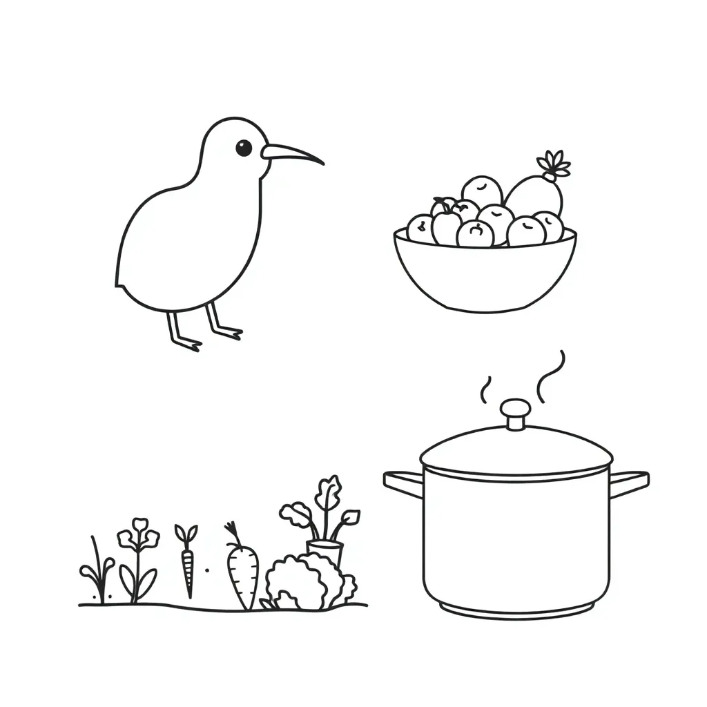 Sushi preparation safety illustration