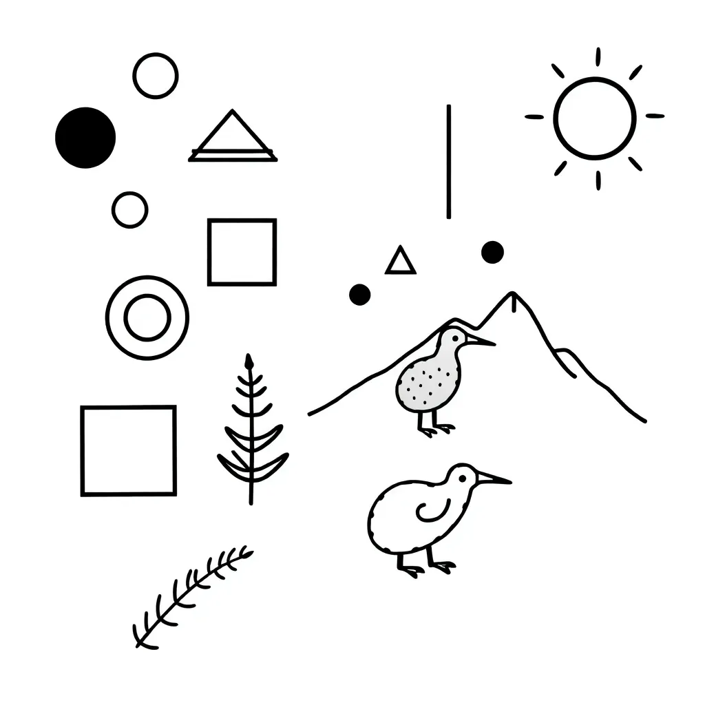 3D shapes including cube, sphere, cylinder and pyramid