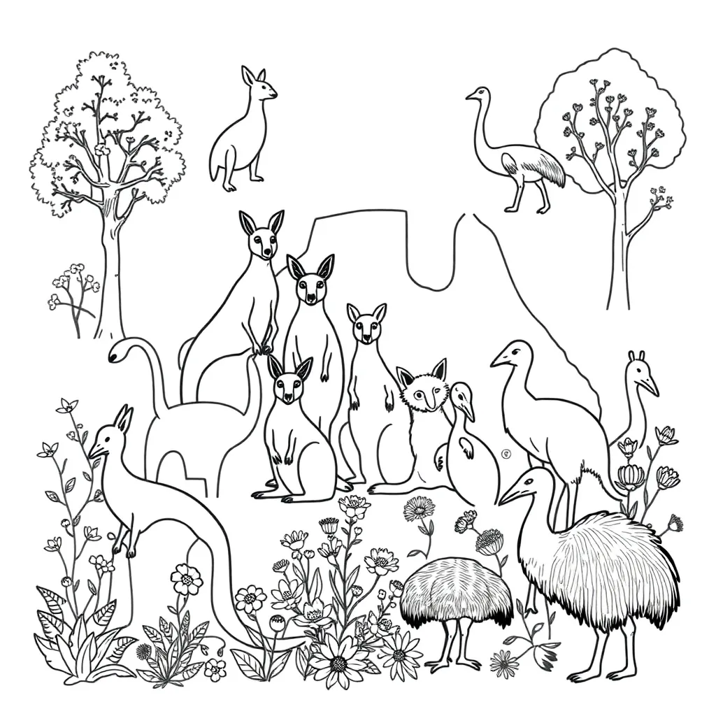 Division symbols and groups of objects