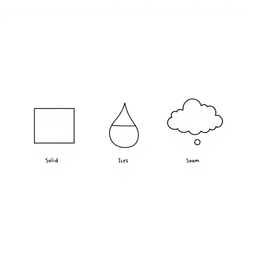 Scientific materials and equipment illustration